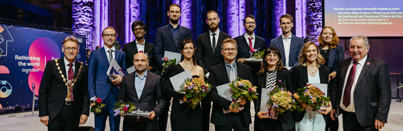 Preisträger und Preisträgerinnen des Akademischen Festaktes 2024 der Universität Magdeburg (c) Jana Dünnhaupt Preisträger und Preisträgerinnen des Akademischen Festaktes 2024 der Universität Magdeburg (c) Jana Dünnhaupt